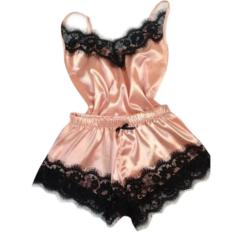 Top And Cami Pyjama Set